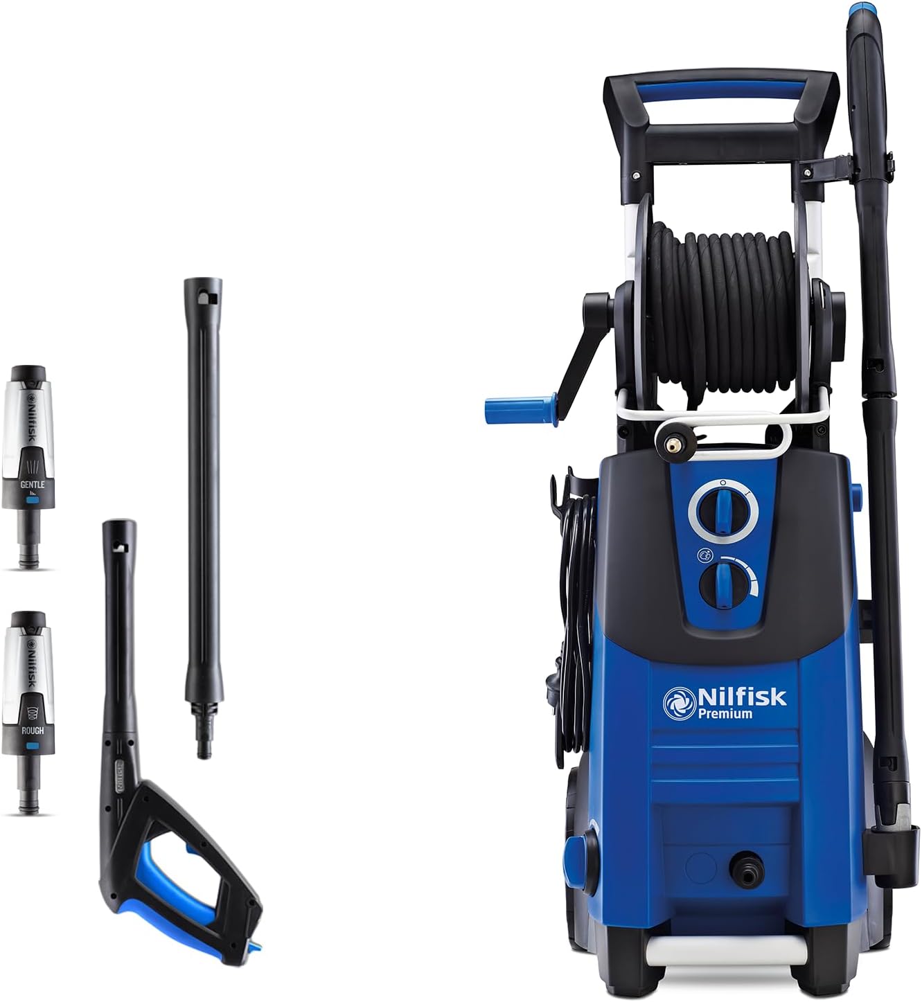 Nilfisk Premium 180 Bar Hochdruckreiniger - Pressure Washer Für Terrassen, Werkstätten und Autos (2900 W)