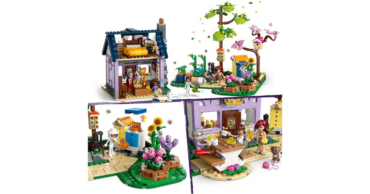 LEGOFriends - Imkershuis en bloementuin Constructiespeelgoed  (42669)