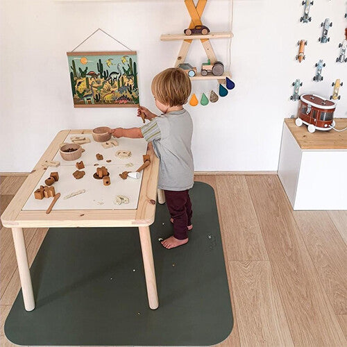 Noui noui knoeimat dusty olive - 120x95 cm