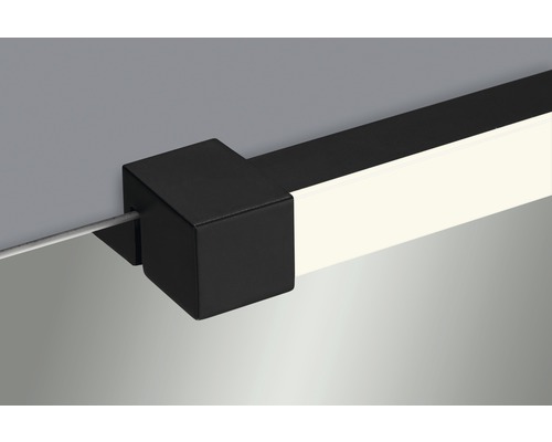 LED spiegellamp IP44 720 lm 4000 K HxL 2,8x34 cm Aciotis zwart