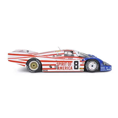 Solido 421188900 - 1:18 Porsche 956 blau/rot #8