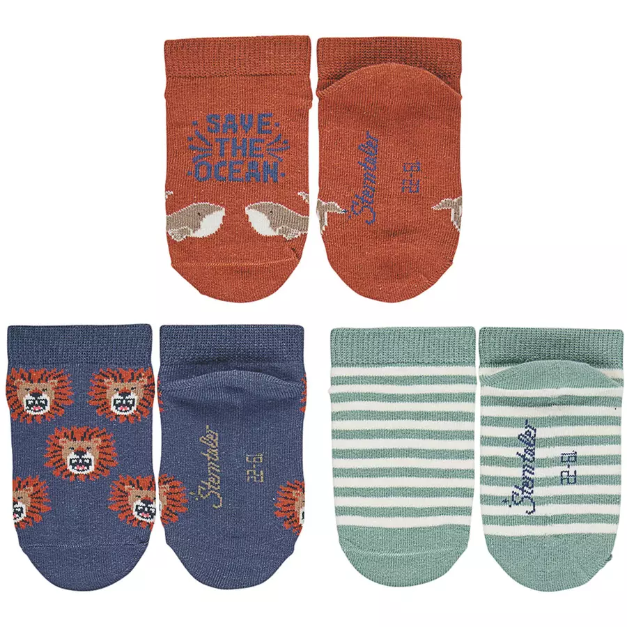 Sterntaler Sneaker-Söckchen 7er-Pack rost