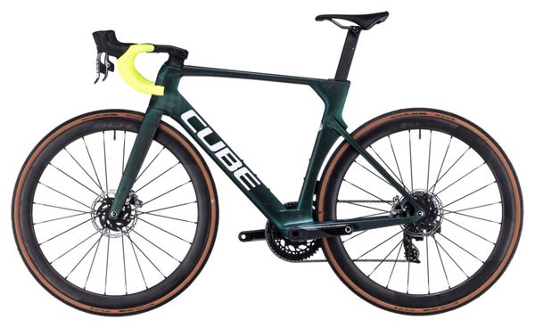 Vélo de Route Cube Litening Aero C:68X SLX Sram Red eTap AXS 12V 700 mm Vert Goblin 2024