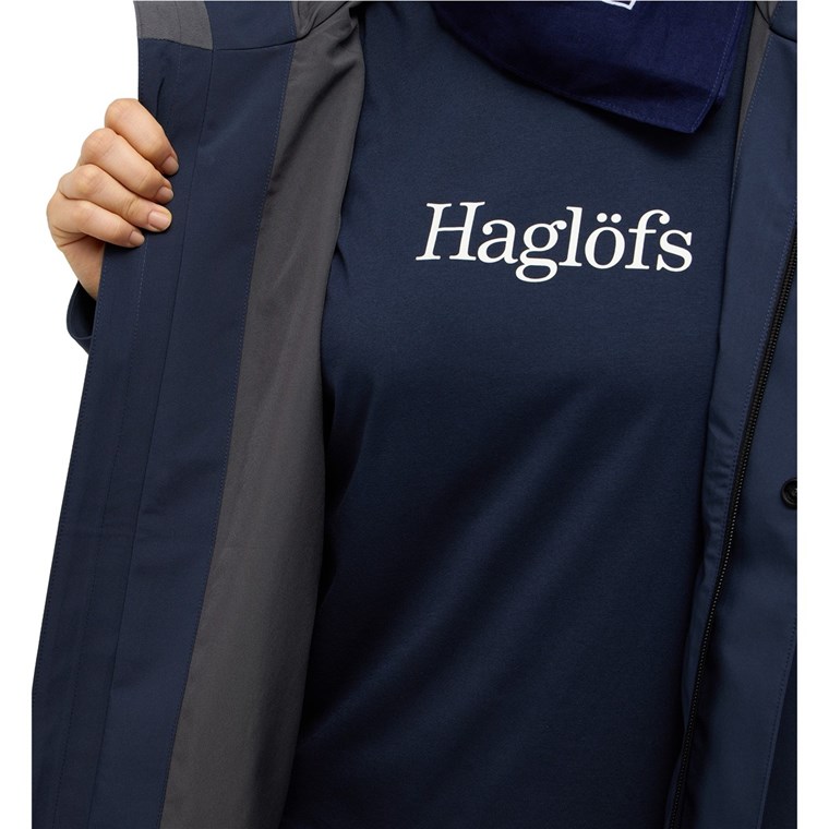 Haglöfs Breeze Proof JacketWomen Tarn Blue