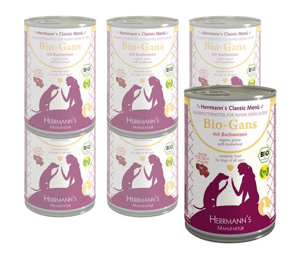 Herrmann's Nassfutter für Hunde Classic Menü