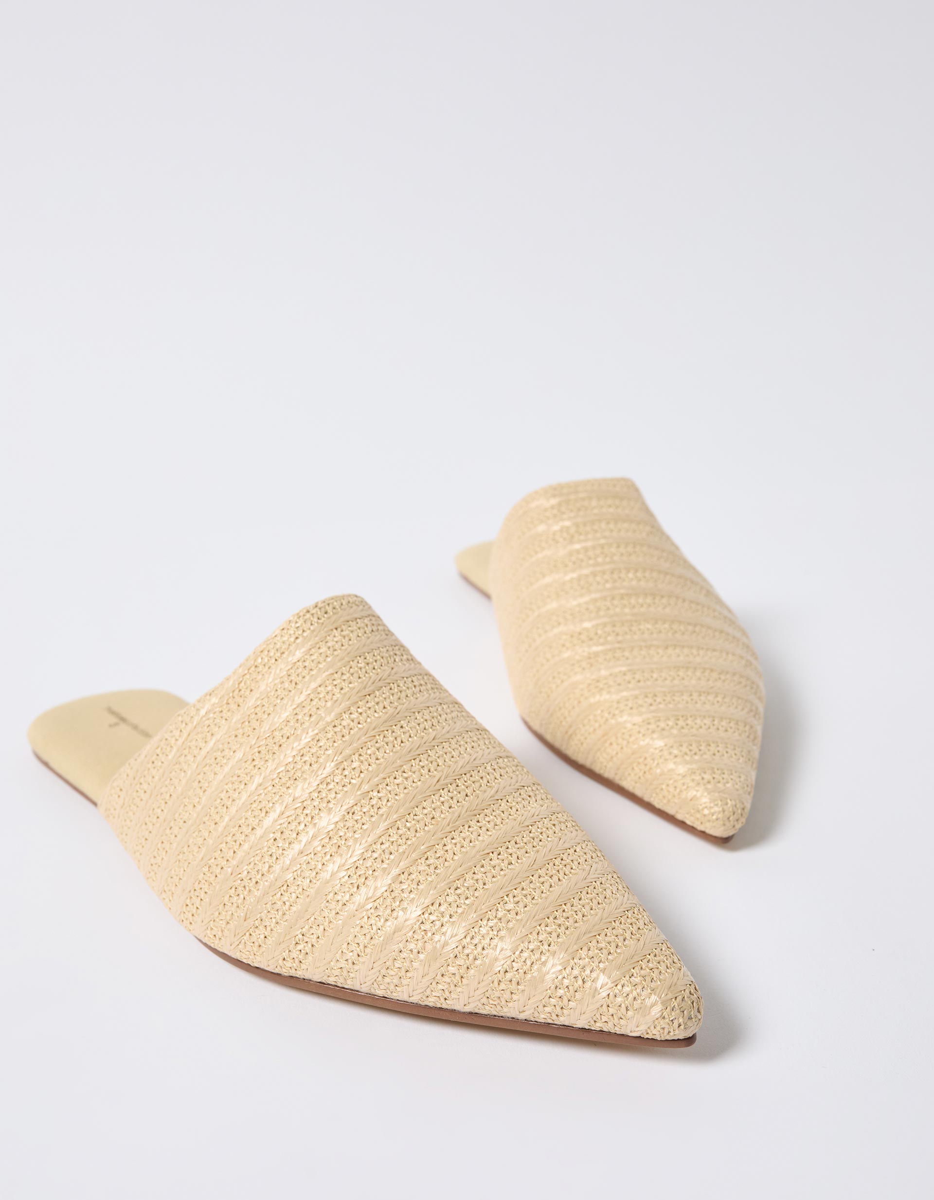 Sandálias Mules, Mulher, Bege