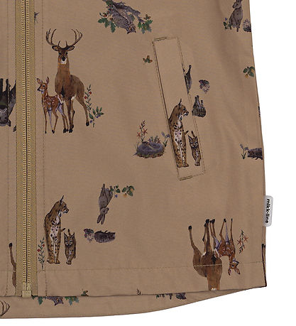 Mikk-Line Sommerjacke - Seetang m. Waldtiere