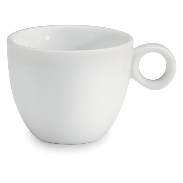 Tasse à moka EO en porcelaine 6,5 cl - Blanc - Lot de 12