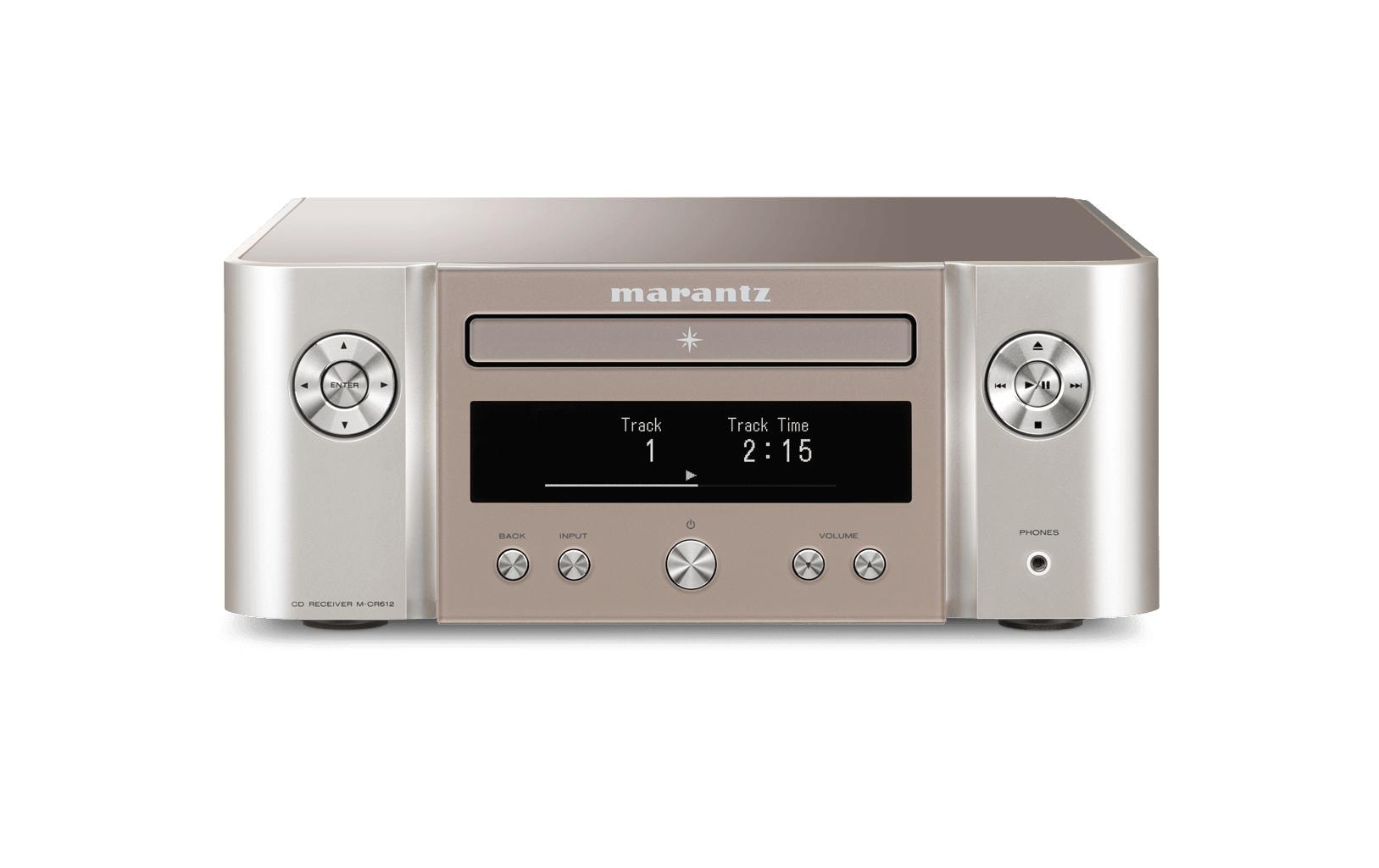 Stereo-Receiver Melody X (M-CR612) Gold; Silber<br>HiFi-Netzwerk-CD-Receiver