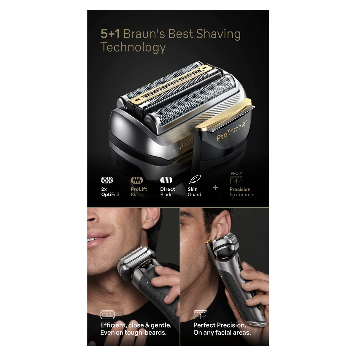 Braun Series 9 - 9515s wet&dry Herrenelektrorasierer