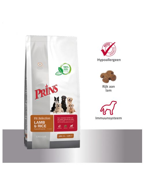 Prins Fit Selection Lam&Rijst - Hondenvoer