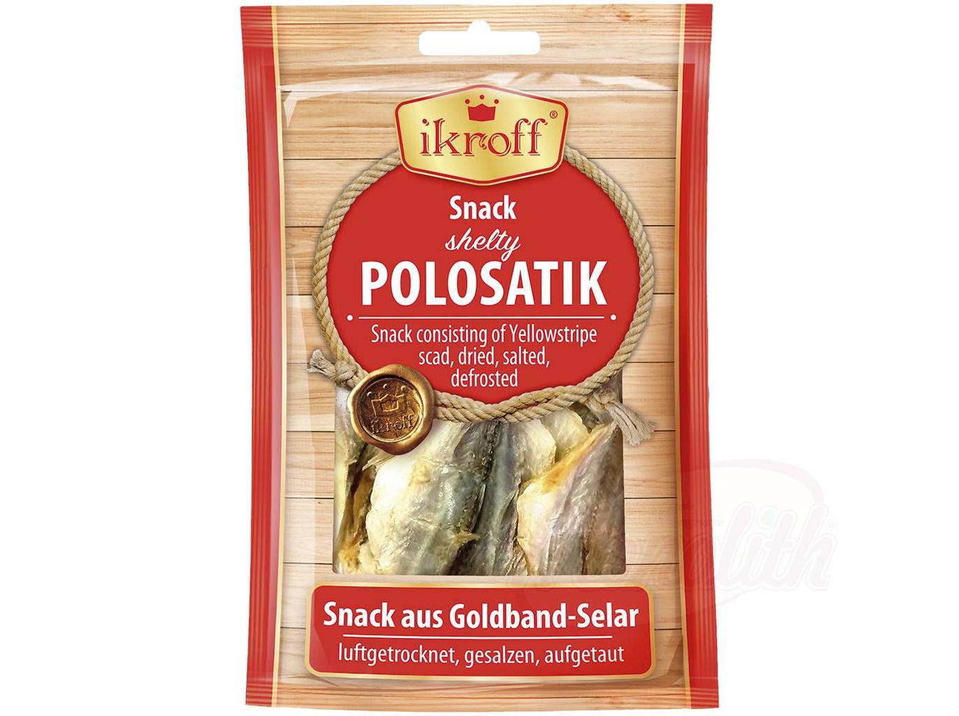 PEIXE SECO IKROFF CHANO RISCAS AMARELAS 36G