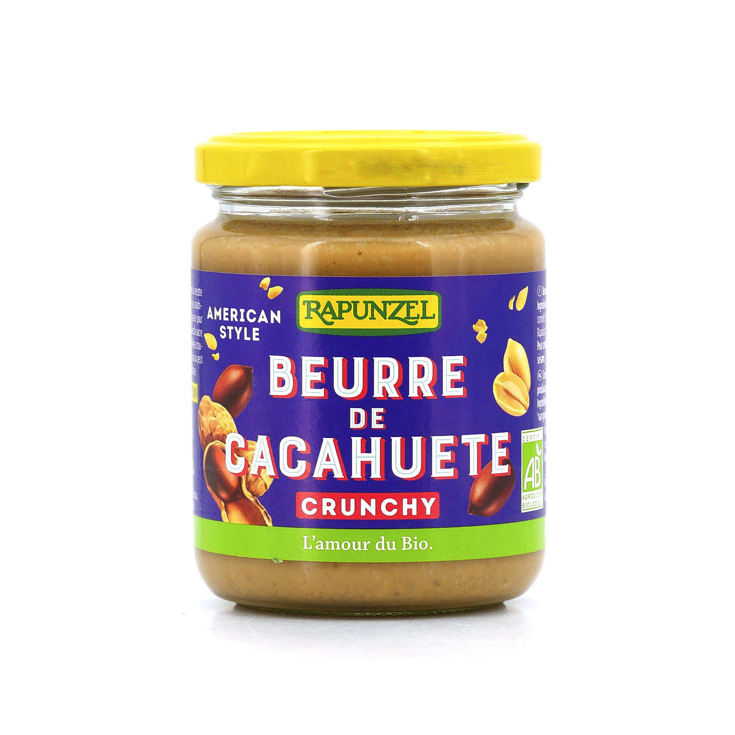 Beurre de cacahuète bio 