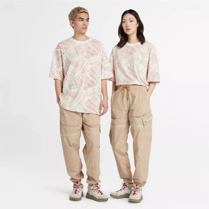 Pantalon cargo Earthkeepers by Raeburn unisexe en beige