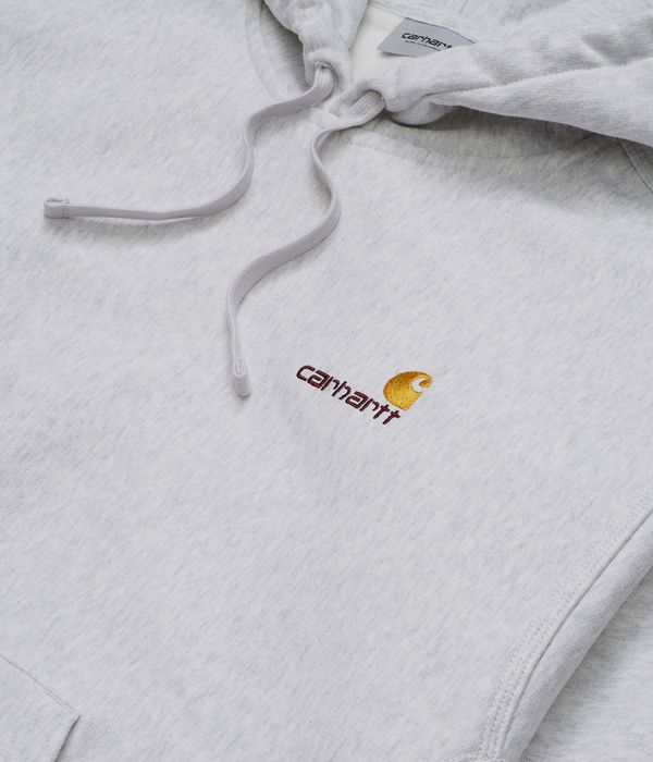 Carhartt WIP American Script Hoodie (ash heather gold)