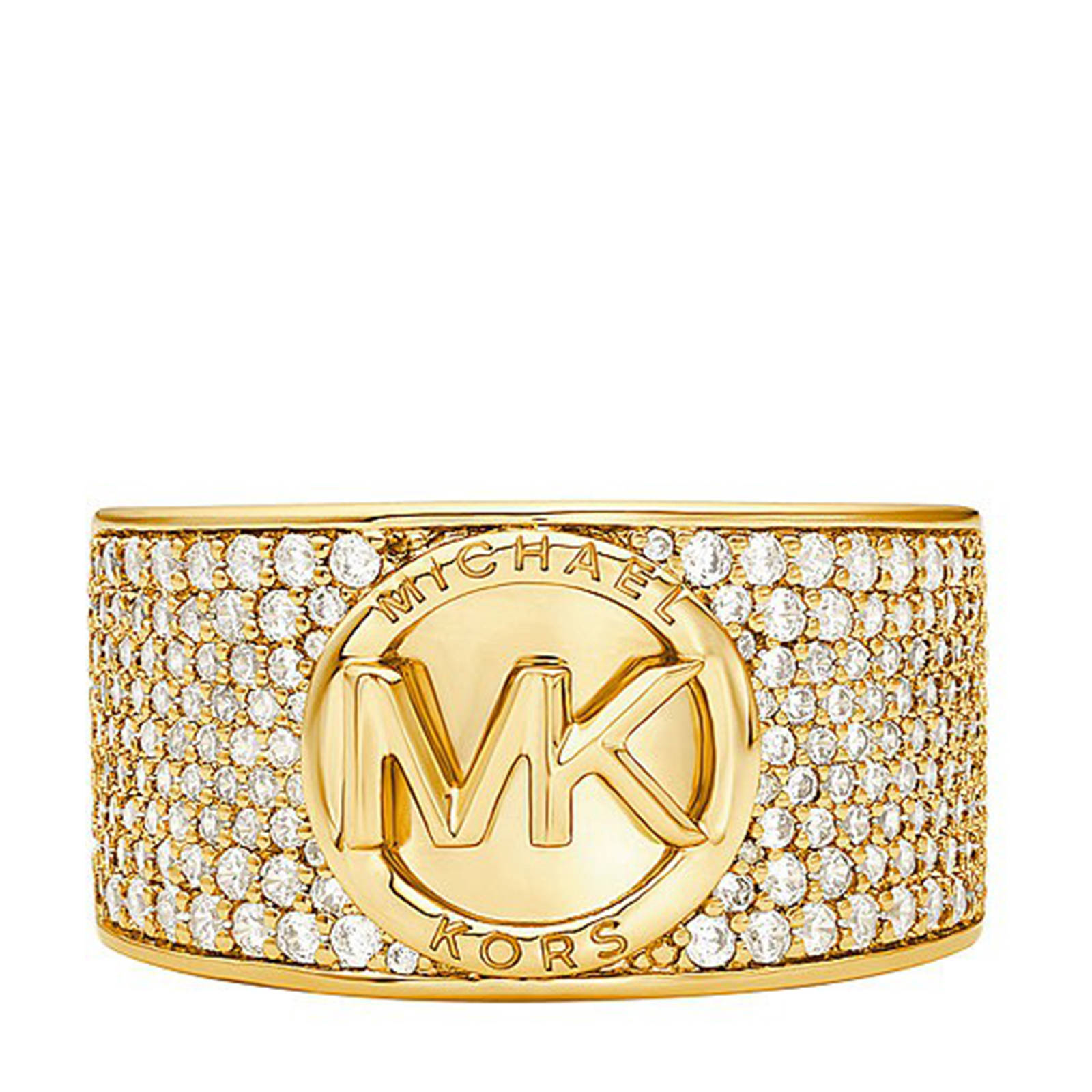 Michael Kors ring MKJ8063710 Metallic Muse goudkleurig