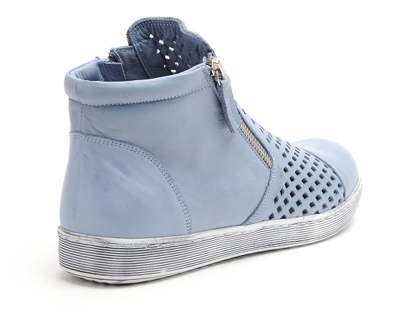 Andrea conti boots bottine plates femme 0349615 bleu