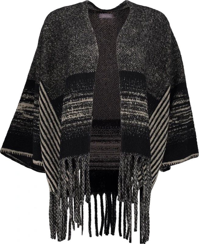 Geisha Vest Poncho Met Franjes 44600 20 000999 Dames