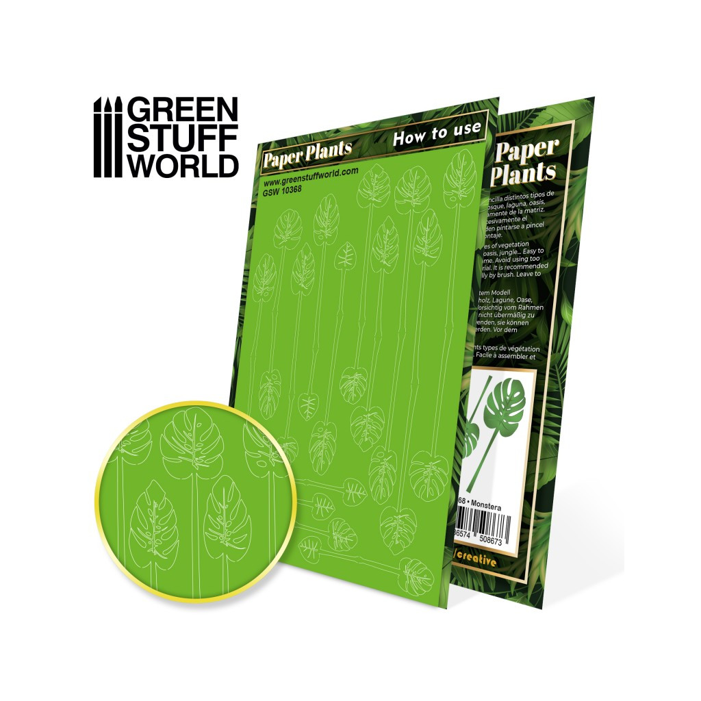 Plantes en Papier - Monstera