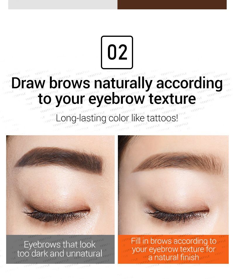 MACQUEEN - My Gyeol-Fit Tint Brow - 4 kleuren