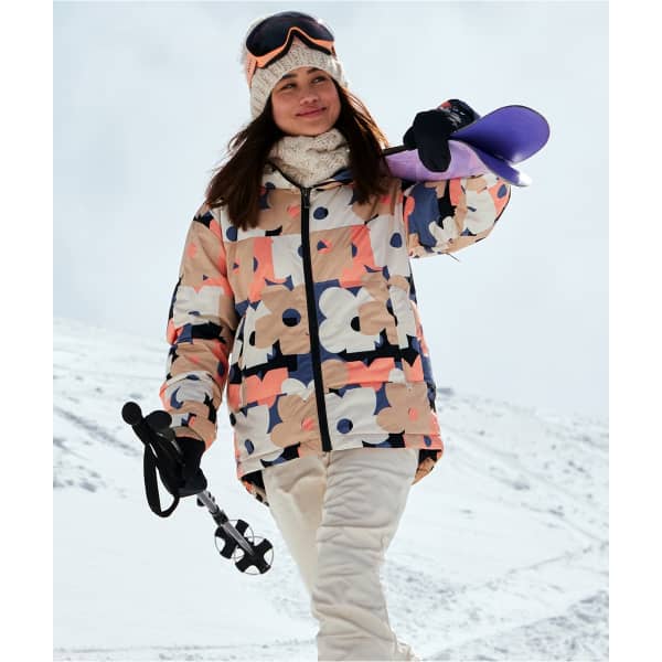 Veste de ski ROXY ALOFTED PUFFY WILD WIND PRIMA