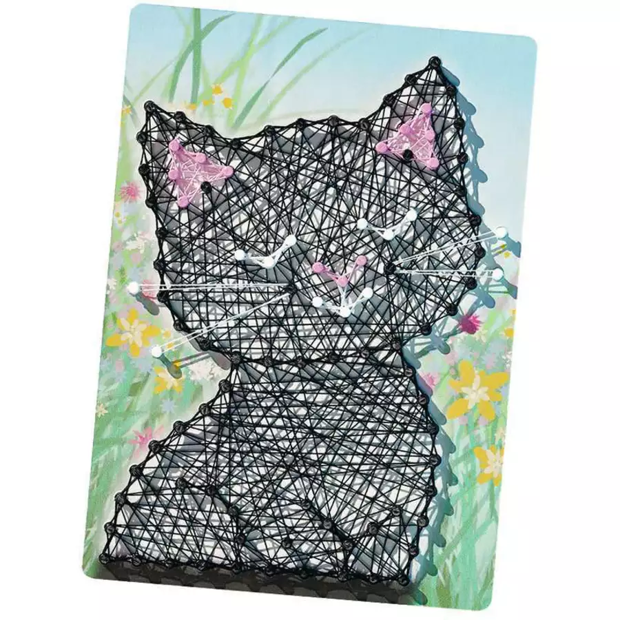 Ravensburger BeCreative String Art Cats bunt