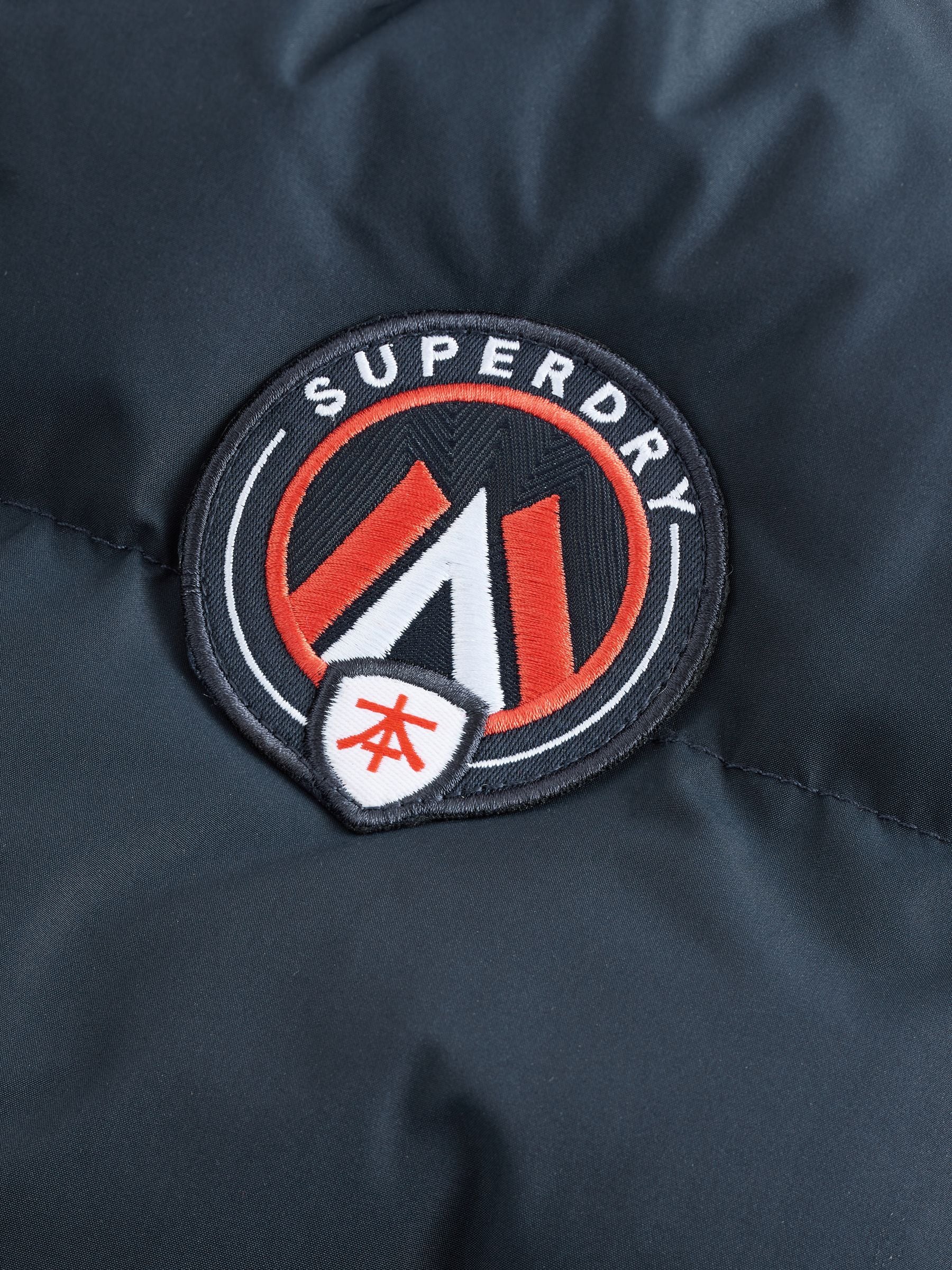 Marineblauw - Superdry Sports pufferjas
