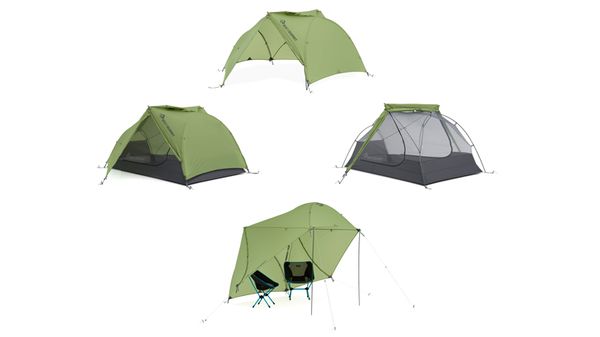 TELOS TR2 BIKEPACK 2-Personen Zelt  grün