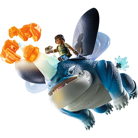 Playmobil Dragons: The Nine Realms - Plowhorn & D'Angelo 71082