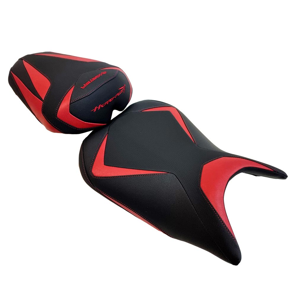 Bagster - Selle Ready Luxe série spéciale Honda CB750 Hornet (2023-) Noir / Rouge