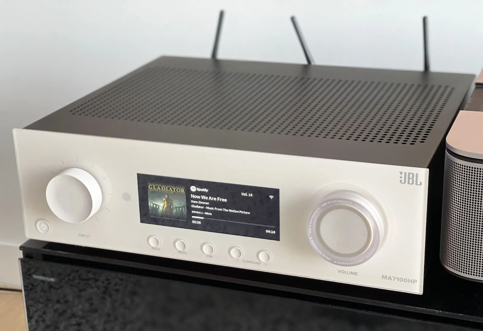 JBL MA7100HP Blanc Amplis home-cinéma