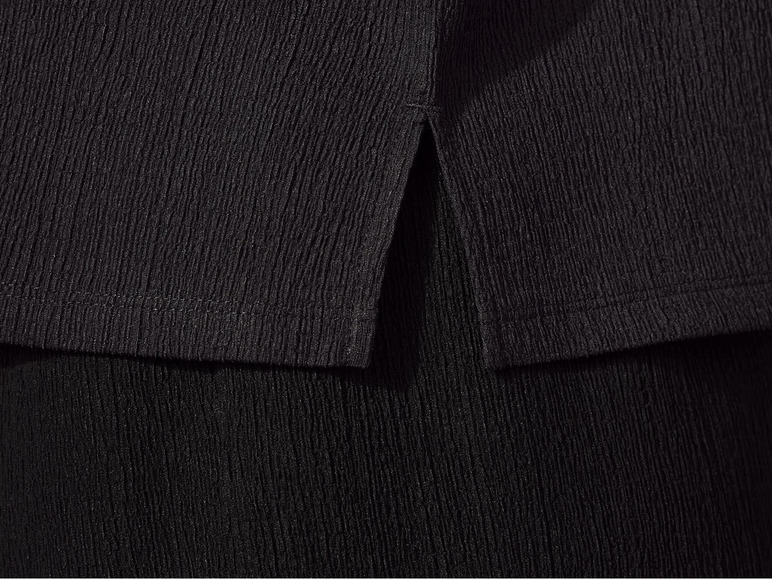 Shirt met modieuze crinkle-structuur