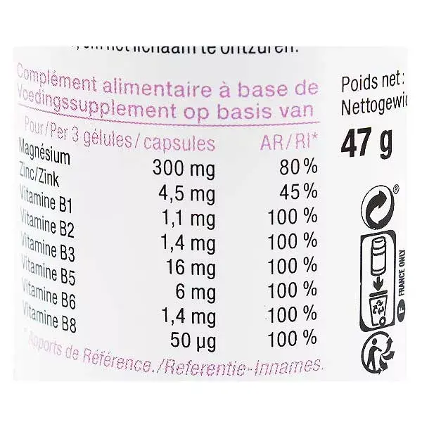 Nutergia Ergymag Magnésio 90 cápsulas
