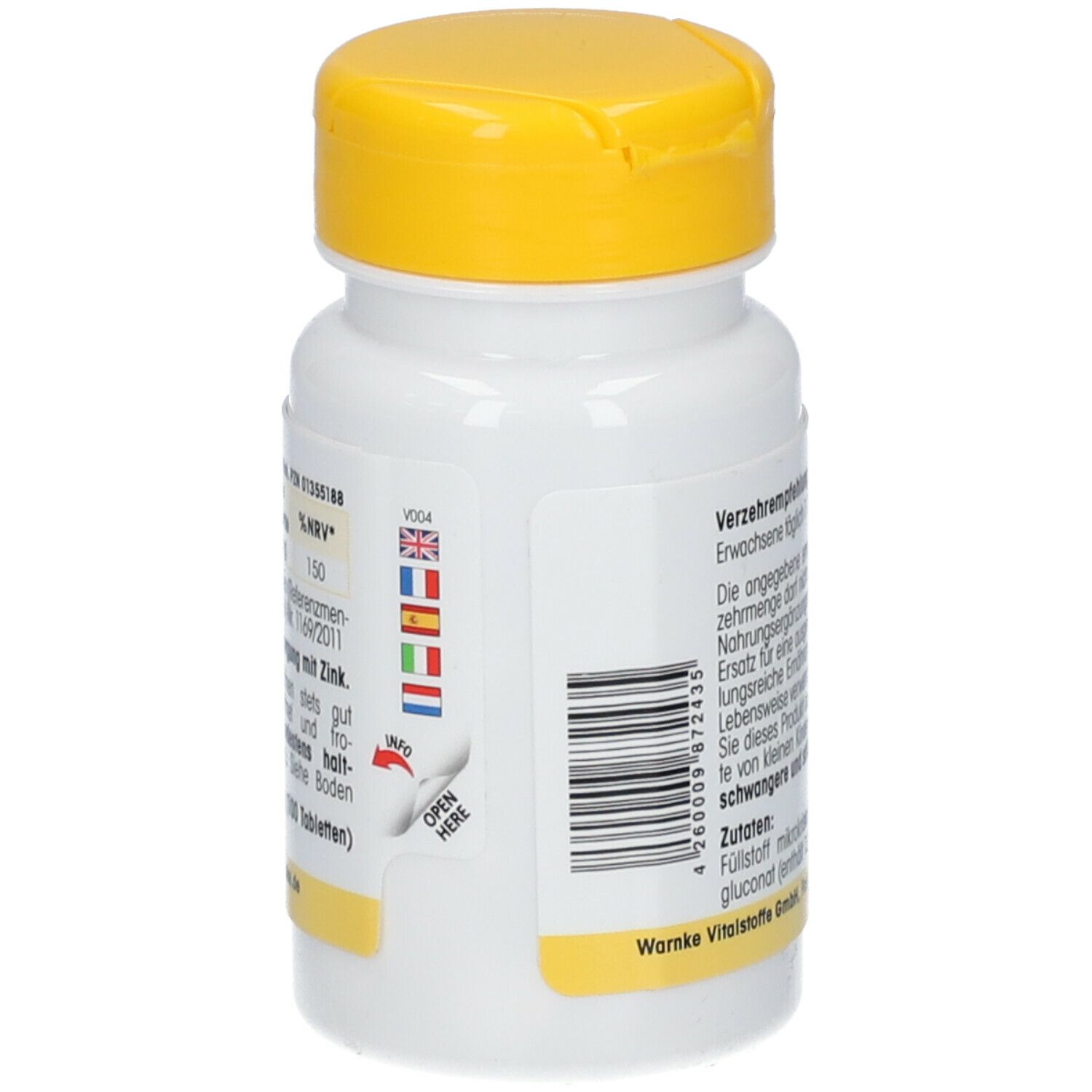 WARNKE Zink 15 mg