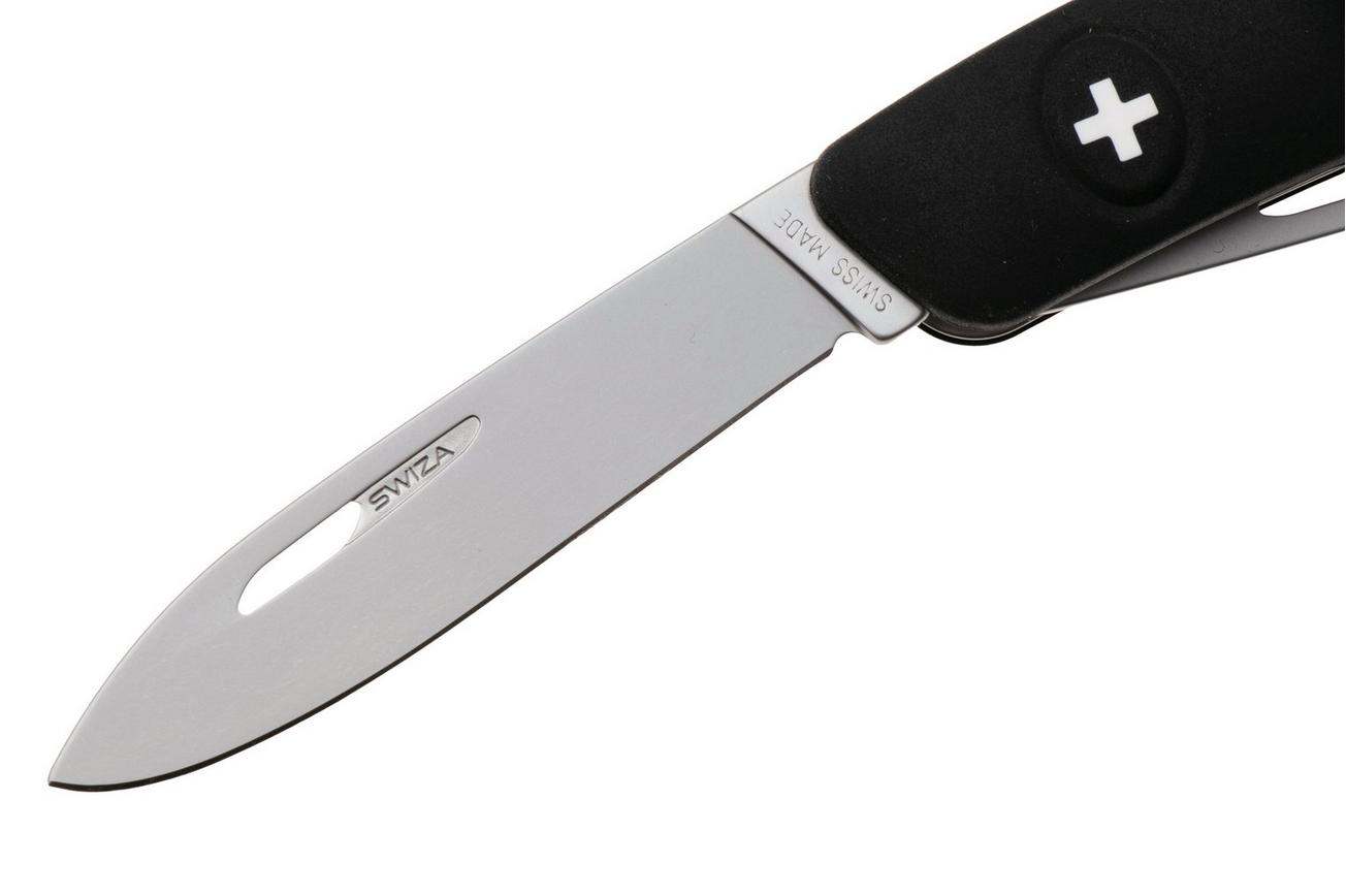 Swiza D03 AM, KNI.0036.1010, Black, Zwitsers zakmes, 6 tools