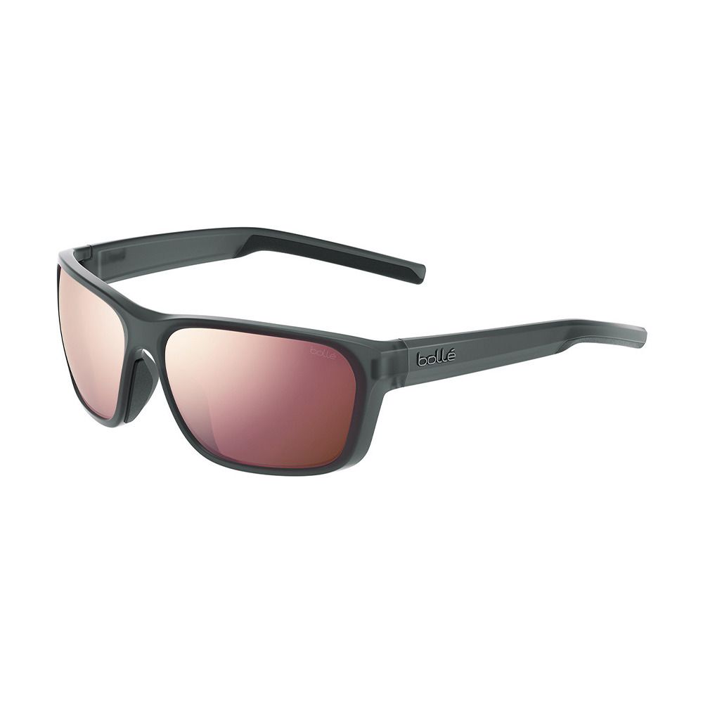 Bolle STRIX - Lunettes de soleil polarisés black/crystal matte/brown/pink