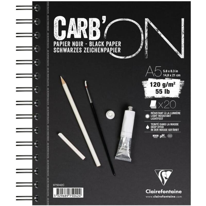 Carb'ON bloc spiralé 20F A5 120g