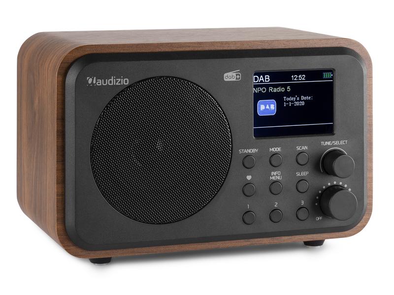 Audizio DAB  Radio Milan Braun DAB  Radio mit Bluetooth
