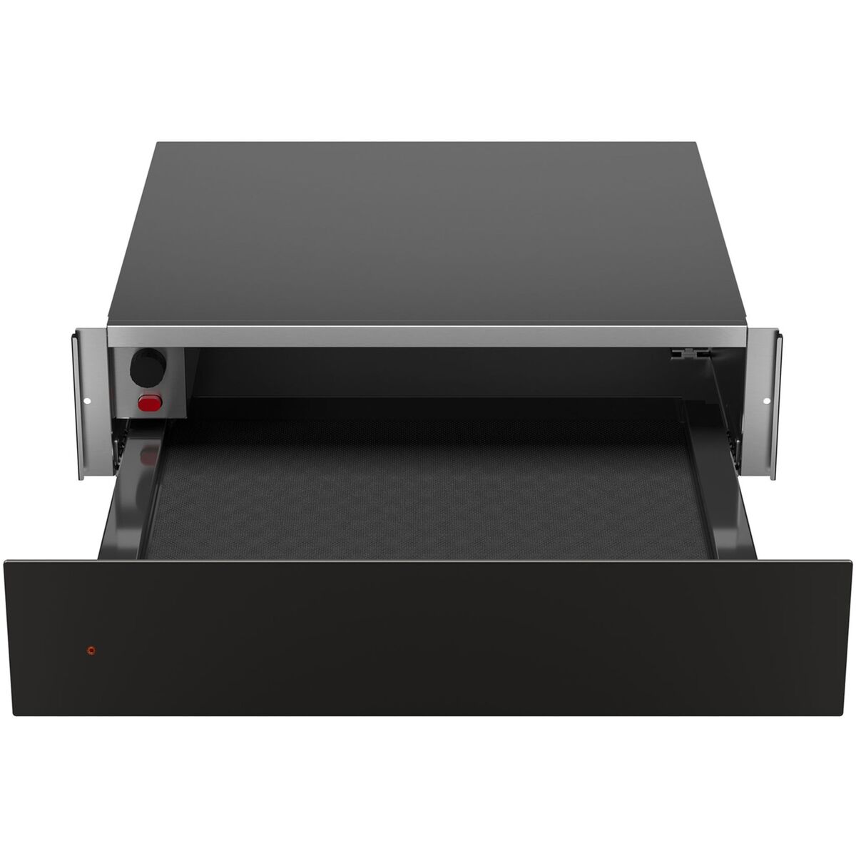 Modern varmeskuff 15 cm, matt svart