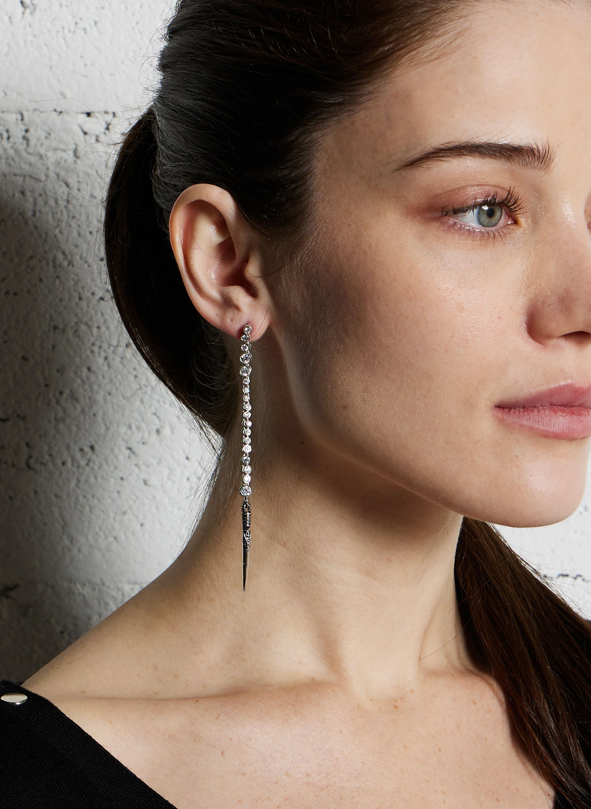 TAYANE - Boucles d'oreilles pendantes | Argent