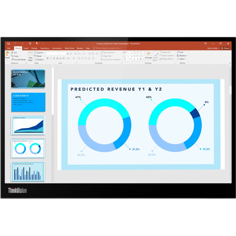 Lenovo ThinkVision M14d Moniteur