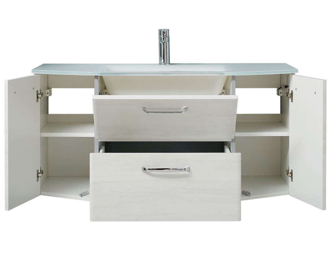 Waschtischunterschrank 110 x 51,5 cm weiß