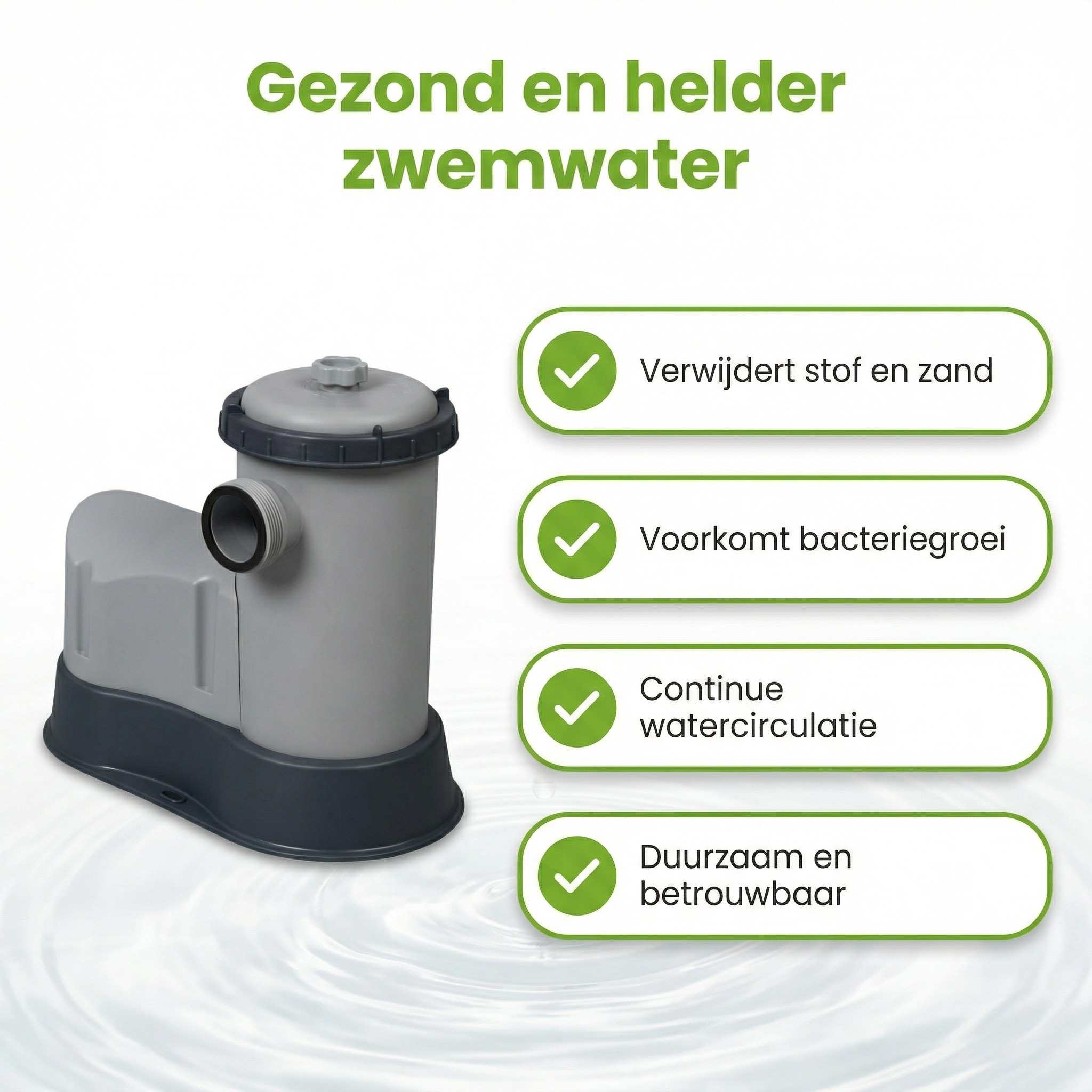 Bestway Flowclear 5678 l/u filterpomp