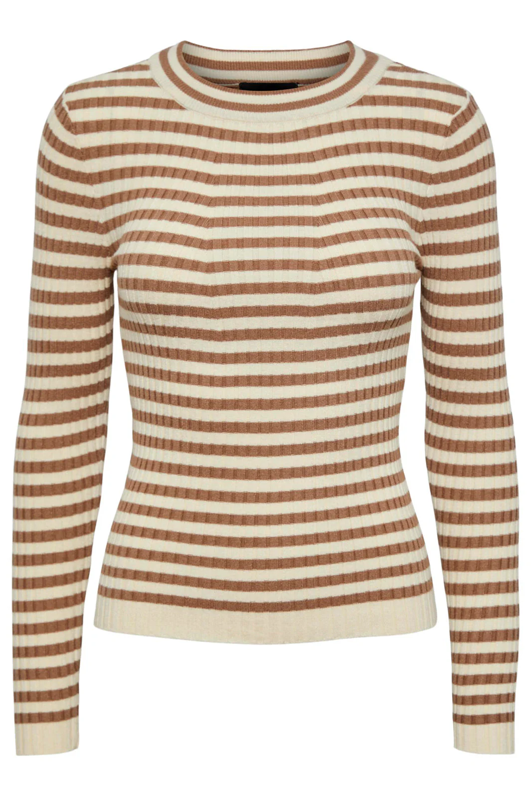 Pieces Pccrista Ls O Neck Knit Noos Bc