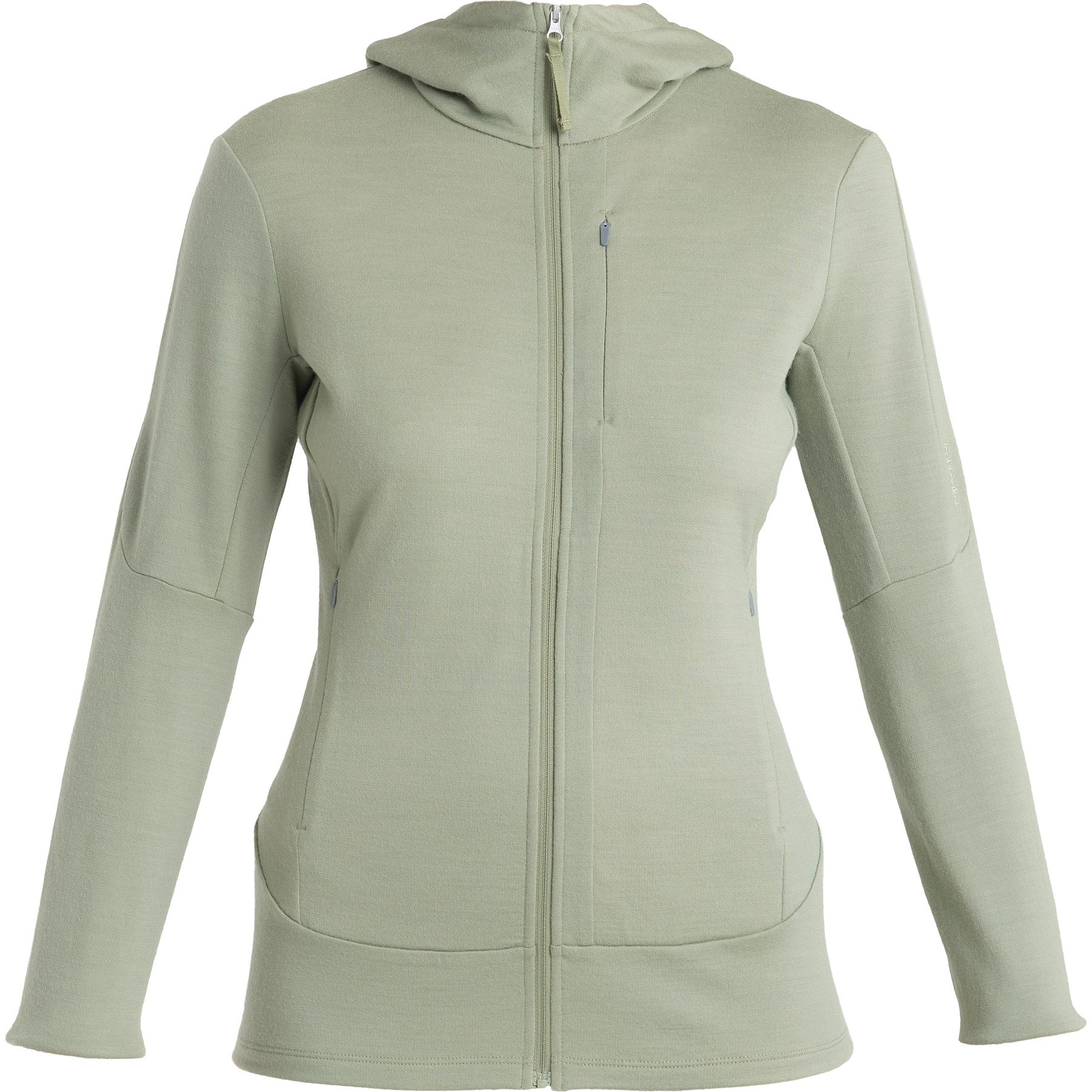 Icebreaker Merino 260 Quantum IV Zip Hoodie Damen lichen