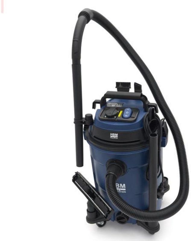 HBM - Bouwstofzuiger - 25L - Nat/Droog - 1200W