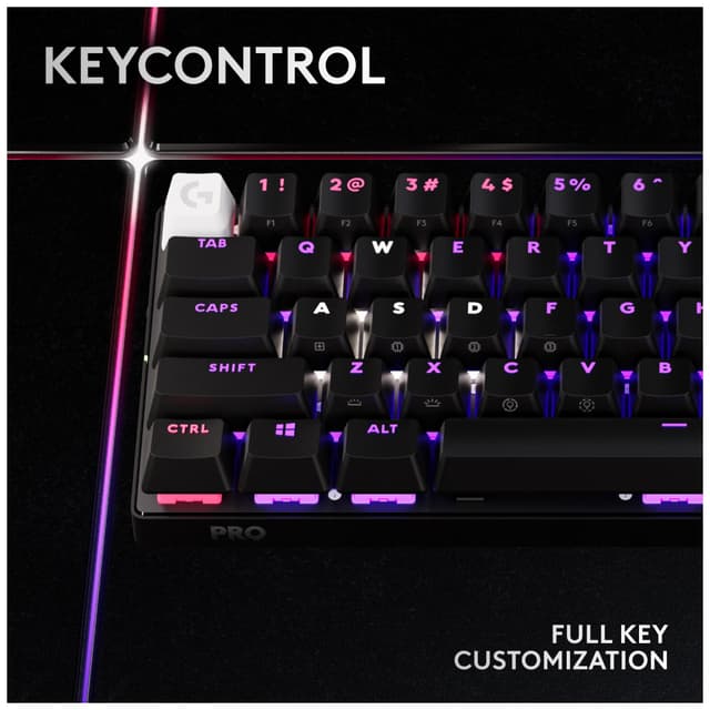 Logitech G Pro X 60 gamingtastatur (sort)