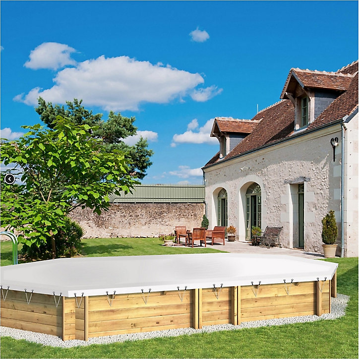 Couverture d'hiver pour piscine Weva 6,64 m
