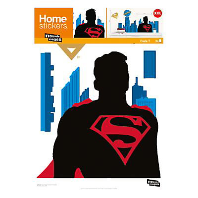 Adhésif Superman City XXL Warner 49 x 69 cm