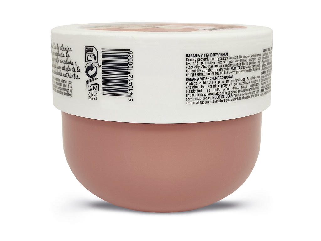 CREME CORPORAL VITAMINA E BABARIA 400 ML.